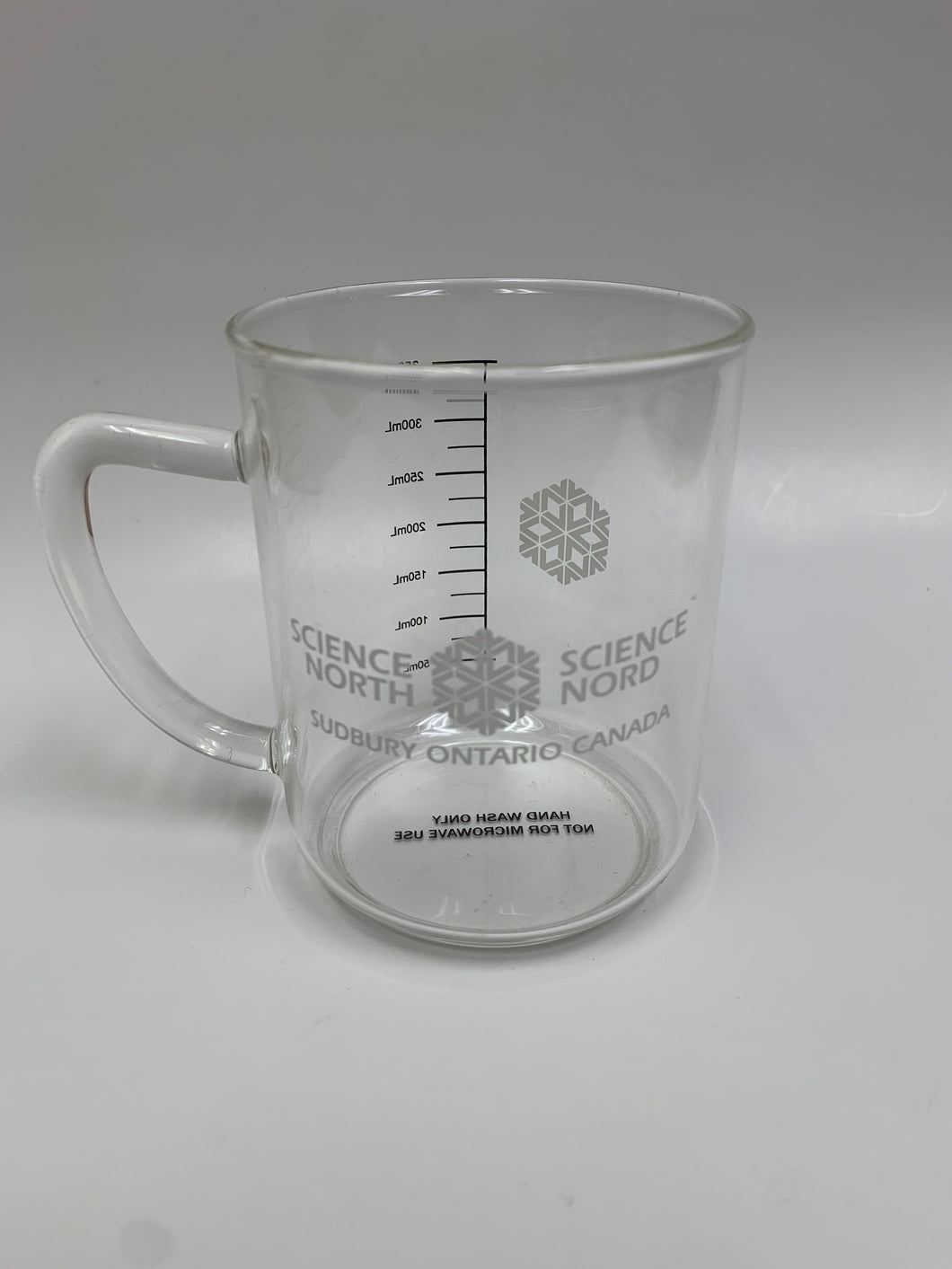 Science North Glass Beaker Mug