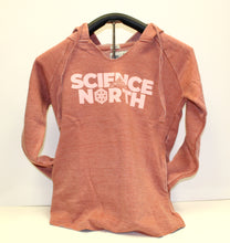 Load image into Gallery viewer, Clothing Adult-Science North V-Neck Hoodie Terracotta
