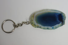 Load image into Gallery viewer, Keychain, Agate Slice
