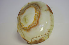 Load image into Gallery viewer, Bowl, Multi Green Onyx 8&quot;
